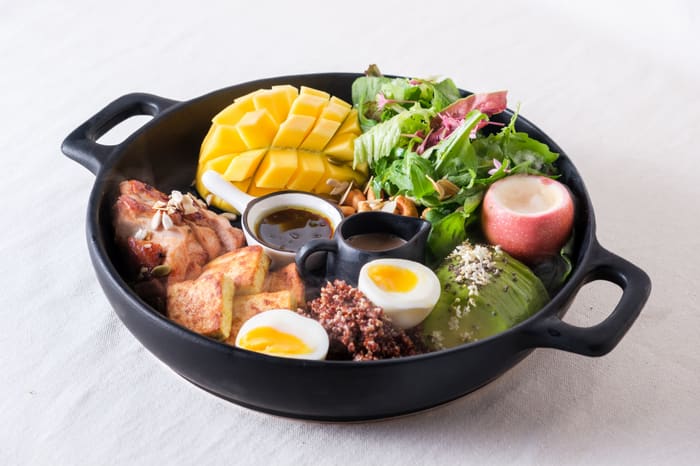 Big healthy bowl Chicken — Brie Restaurant & Cheesery, Ubud