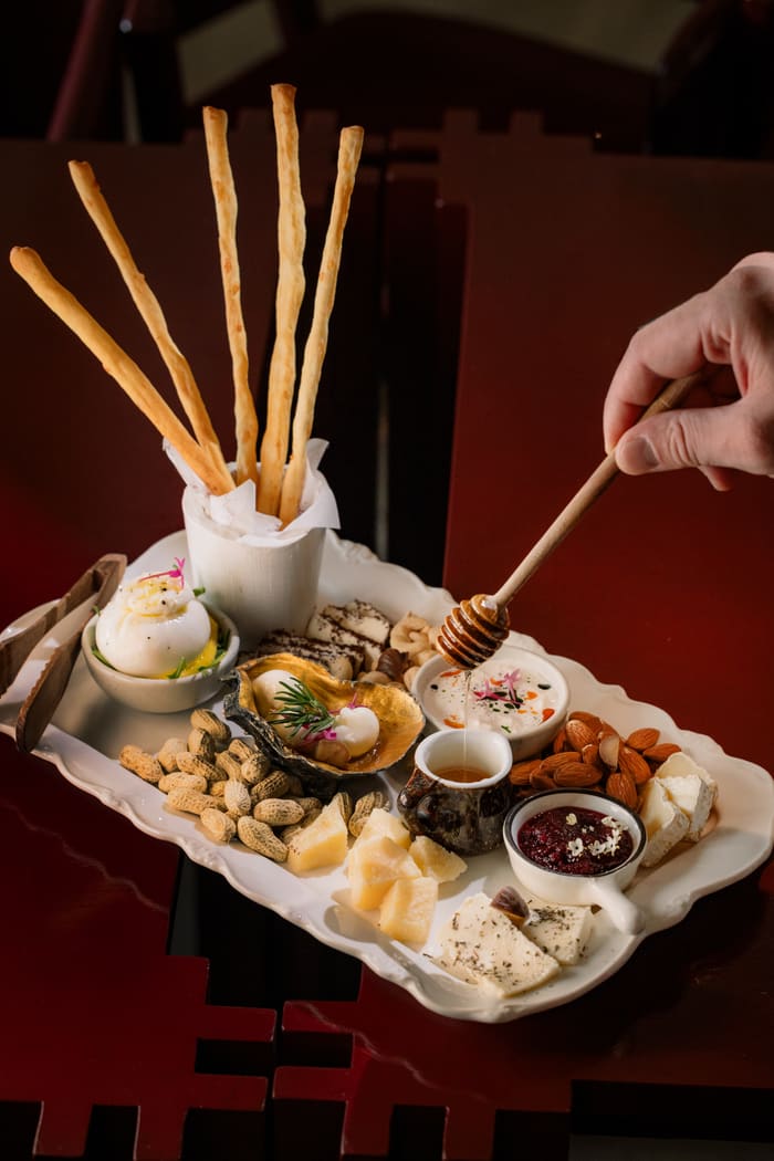 Cheese Plate from our In-house Cheese Factory — Brie Restaurant & Cheesery, Ubud