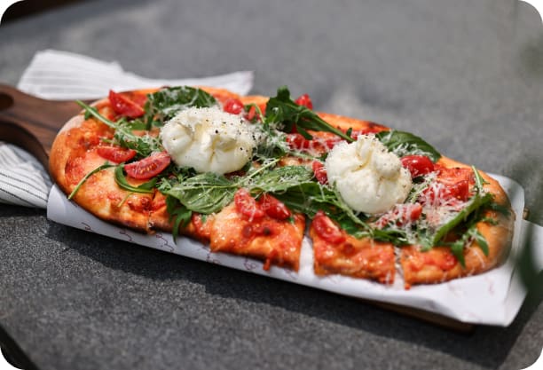 Mini Burrata & Tomatoes — Brie Restaurant & Cheesery, Ubud