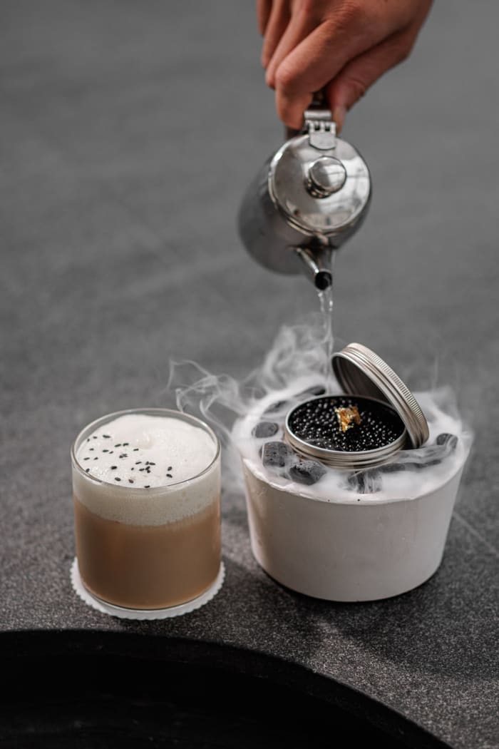 Our White Russian — Brie Restaurant & Cheesery, Ubud