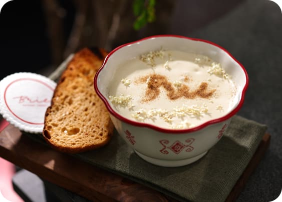 Signature Cheese Soup "Brie" — Brie Restaurant & Cheesery, Ubud